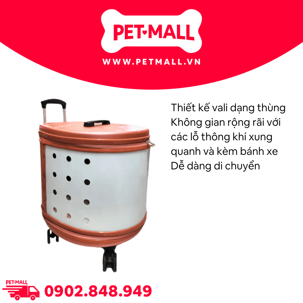 Vali vận chuyển du lịch cao cấp Elite Pink Color Size 44x44x50cm - Màu hồng Petmall