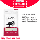 2.8KG -Thức ăn chó VOM Cardia.c Rena.l Support CR - Chăm sóc sức khỏe cho tim và thận Petmall