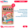 Hộp 12 Gói 70g - Pate mèo NEKKO GRAVY Tuna & Shrimp - Cá ngừ và Tôm Petmall