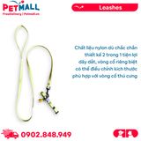 Set Dây + Vòng cổ Sonice Lucky Leash + Collar 5kg - 1cm Hoa vàng Petmall