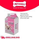 Tấm lót vệ sinh ABS CHARCOAL 45x60cm - 50 tấm than hoạt tính huấn luyện Pee Pads Petmall