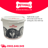 Thùng đựng thức ăn Royal Canin 2kg - Size 22x23cm - Hình chó Petmall