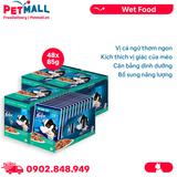 Combo Pate mèo PURINA Felix Adult with Tuna in Jelly 85g - 48 gói Petmall