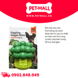 Đồ chơi GIGGLING VEGI-BITES dog toy Broccoli - Bông cải xanh phát ra tiếng, hỗ trợ nhai gặm giảm stress Petmall