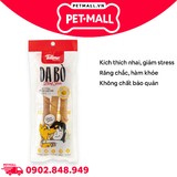 Treats gặm Tellme Cow Skin Bone size 20cm M.3 - 90g - Da bò thật Petmall