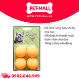 Đồ chơi SONICE Pingpong Ball - Bộ 4 quả bóng bàn Petmall