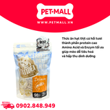 Thức ăn mèo Catidea Freeze Dried Raw Salmon 100g - Thịt cá hồi tươi sấy dành cho mèo mọi lứa tuổi Petmall