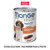 Combo 6 Lon 400G - Pate MONGE Fresh vị Thịt Vịt Petmall