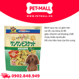 Treats DoggyMan Healthy Biscuit with Vegetable for Dog 450g - Bánh quy rau củ hỗn hợp cho chó Petmall