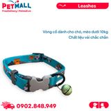 Vòng cổ Sonice Lucky Collar 10kg - 1.5cm Hình chó mèo xanh lục Petmall