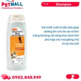 Sữa tắm Hartz Groomer's Best Professionals Hydrate & Shine with Coconut Oil & Apricot Bloom Scent Dog Shampoo 532ml - Dưỡng ẩm và trắng sáng lông Petmall