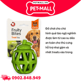 Đồ chơi FOFOS fruity-bites apple treat leakage toys - Hình quả táo đựng treats cho thú cưng chơi đùa Petmall