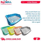 Khay vệ sinh có lưới SONICE High Side Tray Size 50x40x15cm Petmall