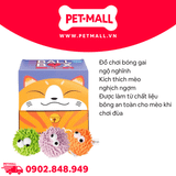Đồ chơi FOFOS Ball Box - Hình quả bóng gai, dành cho mèo Petmall