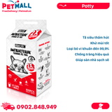 Tấm lót vệ sinh ABS Antibacterial 35x45cm - 100 tấm - Hỗ trợ huấn luyện Pee Pads Petmall