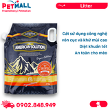 Cát vệ sinh American Solution Unscented Bentonite Cat Litter 27kg - Không mùi Petmall