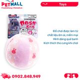 Đồ chơi banh nhồi bông Mini Animan Rabbit Soft Ball Petmall