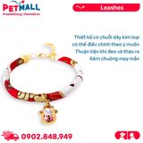 Vòng cổ SONICE New Year Japan Charm V1 - Kèm chuông may mắn Petmall