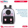 Balo du lịch SONICE Cat Paw Size 40x34x23cm - Màu đen - Phi hành gia, kèm túi phụ cao cấp Petmall