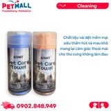 Khăn tắm dành cho thú cưng KAMT Pet Care Towel Size 43x32cm - Siêu thấm hút nước Petmall