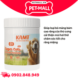 Khăn ướt KAMT Finger Cots Teeth Cleaning xỏ ngón tay vệ sinh răng cho chó - Hộp 50 cái Petmall