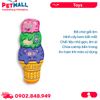 Đồ chơi Fat Cat Kitty Kickz Mice Cream Cone Cat Toy - Hình cây kem Petmall