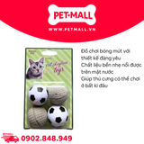 Đồ chơi SONICE Soccerball - Sponge Grey Ball - Bộ 4 quả bóng đá và bóng Gold xám Petmall