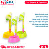 Bộ chén ăn tích hợp bình nước Purmi 2in1 Bowls - Có khớp điều chỉnh độ cao Petmall