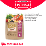 5.6KG - Thức ăn mèo ANF 6Free Plus Kitten Indoor - Bổ sung Omega 3&6 cho mèo con Petmall