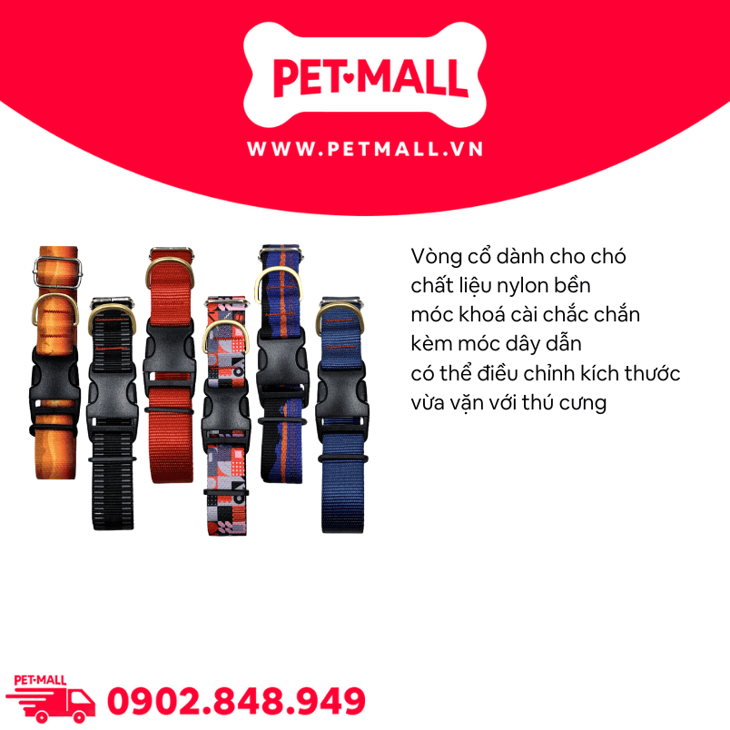 Vòng cổ SONICE Mix Colour Extra Large Size - Cho chó > 30kg Petmall