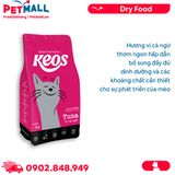6KG - Thức ăn mèo KEOS Tuna - Vị Cá Ngừ, dành cho mèo mọi lứa tuổi Petmall