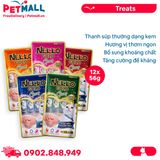 Combo Treats Nekko Gold Cream 56g - Mix vị - 12 gói Petmall
