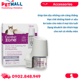 Bộ khuếch tán Comfort Zone Multi-Cat Calming Kit Diffuser for Cats 48ml - Hỗ trợ mèo giảm căng thẳng Petmall
