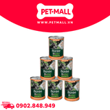 Combo Pate MONGE Bwild Grain Free Vị Thịt Vịt, Bí Đỏ, Bí Xanh lon cho Chó nhỏ 400g - 6 lon Petmall