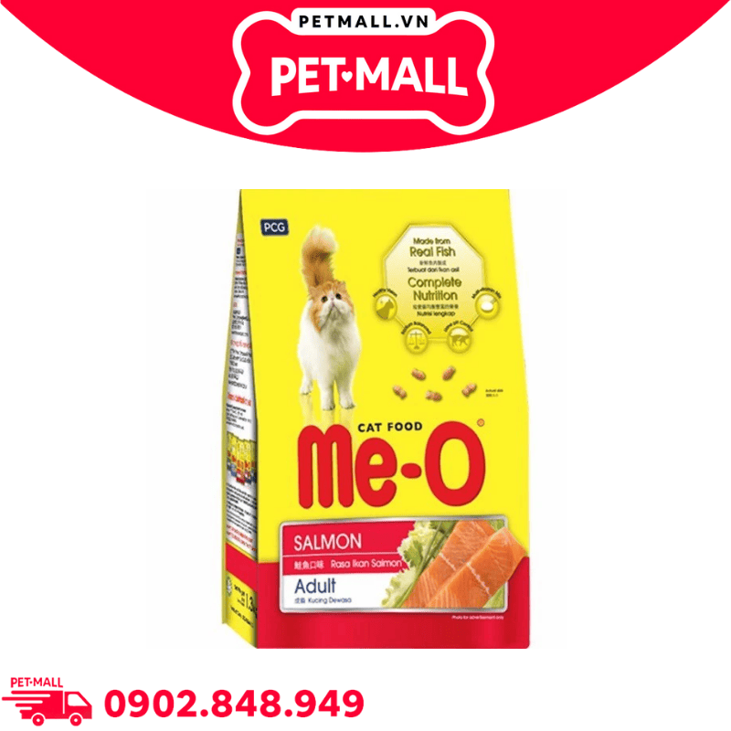5.5KG - Thức ăn mèo ME-O Salmon Petmall
