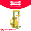 Trụ cào SONICE Yellow and Green Cat Tree Scratcher Toys Size 48 x 42 x 98 cm - 5 tầng màu xanh, vàng Petmall
