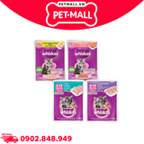 Combo 48 Gói 80G - Pate Mèo Whiskas Kitten - Mix vị Petmall