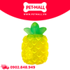 Đồ chơi TOUGH FRUIT fruity-bites Squeaky Jelly Pineapples - Quả dứa phát ra tiếng, hỗ trợ nhai gặm giảm stress Petmall