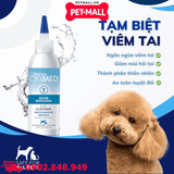 Dung dịch vệ sinh tai Tropiclean OXYMEDOdor Reducing 100ml - Sạch tai khử mùi Petmall