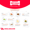 1.4KG - Thức ăn chó VOM RX Urinar.y + Hypoallergeni.c UH - Chăm sóc sức khỏe đường tiết niệu và chống dị ứng Petmall