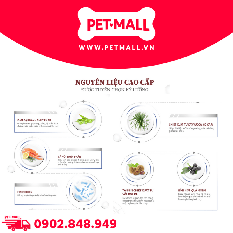 1.4KG - Thức ăn chó VOM RX Gastrointestin.a Low-Fat + Hypoallergeni.c GH - Chăm sóc sức khỏe cho hệ tiêu hoá và chống dị ứng Petmall