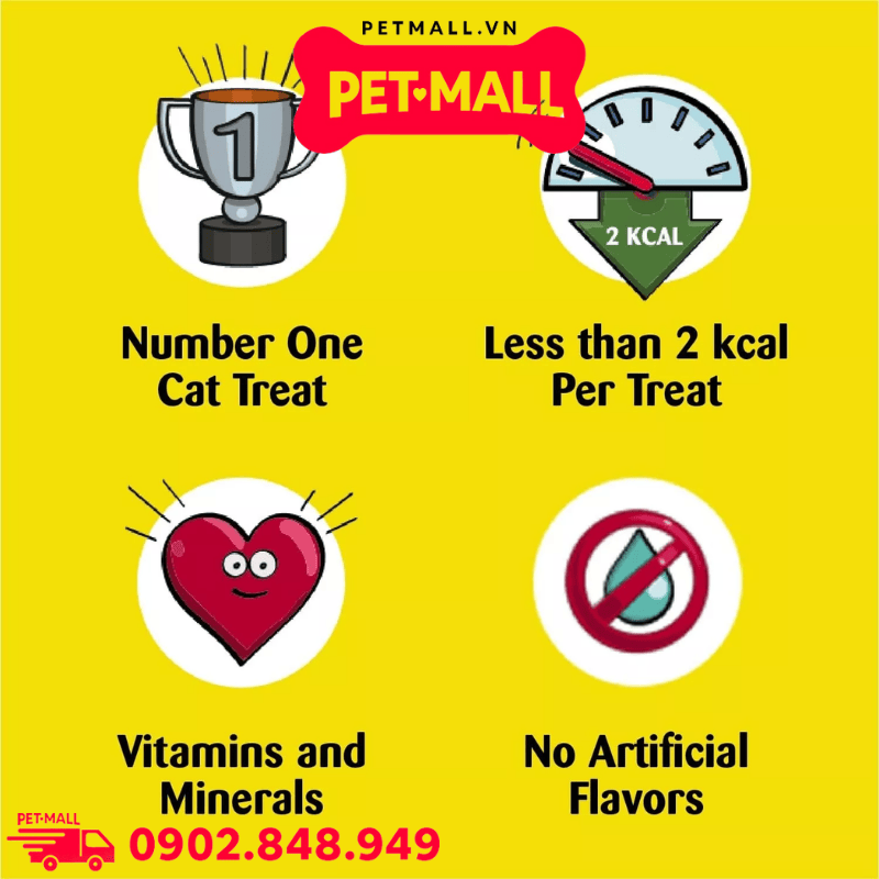 Treats mèo Temptations Mixups Chicken, Catnip & Cheddar flavors 850g - vị gà, catnip & phô mai Petmall