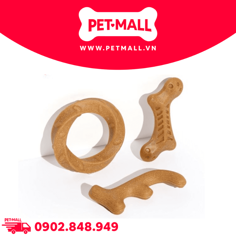 Đồ chơi FOFOS Stix Wooden Natural Dog Toys Size 13x5cm - Gặm sừng hươu, hỗ trợ giảm stress Petmall