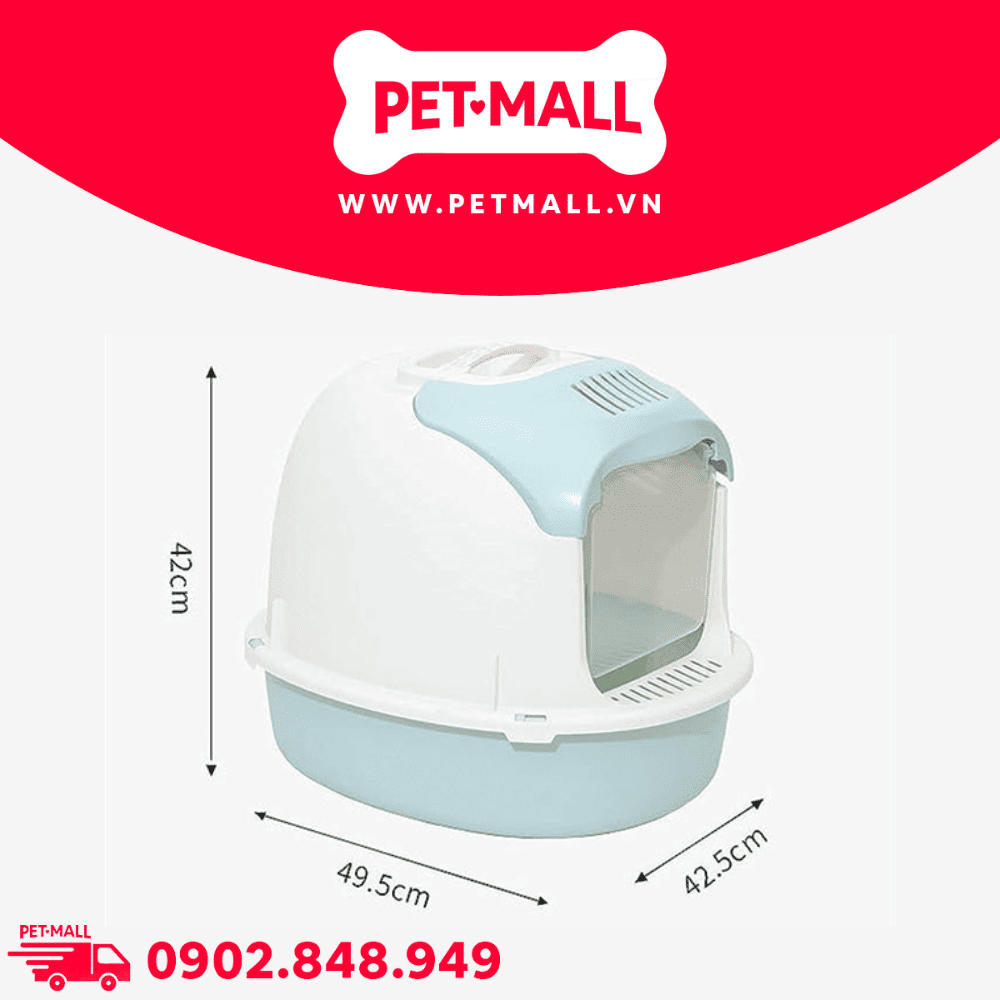 Nhà vệ sinh Elite SBY Cat Toilet Size 49.5x42.5x42cm