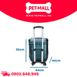 Vali vận chuyển du lịch cao cấp Elite Blue Peacock Color Size 44x44x50cm