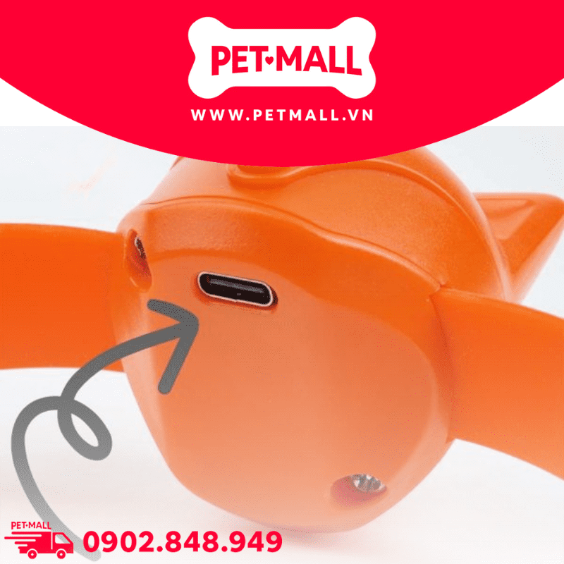 Đồ chơi FOFOS Cat laser collar - Vòng cổ đèn laser cho mèo Petmall