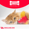 Đồ chơi FOFOS sound chip parrot with catnip balls - Vẹt bông phát ra âm thanh, đi kèm viên catnip Petmall