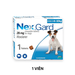 1 Viên - Trị ve NexGard 28mg Phòng và trị ve trên Chó 4-10kg Petmall