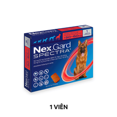 1 Viên - Trị ve NexGard Spectra 150mg/30mg Phòng, trị ve, sổ giun trên Chó 30-60kg Petmall