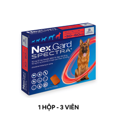 1 Hộp - Trị ve NexGard Spectra 150mg/30mg Phòng, trị ve, sổ giun trên Chó 30-60kg Petmall